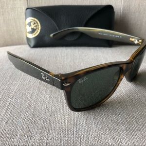 Rayban New Wayfarer Tortoise Sunglasses